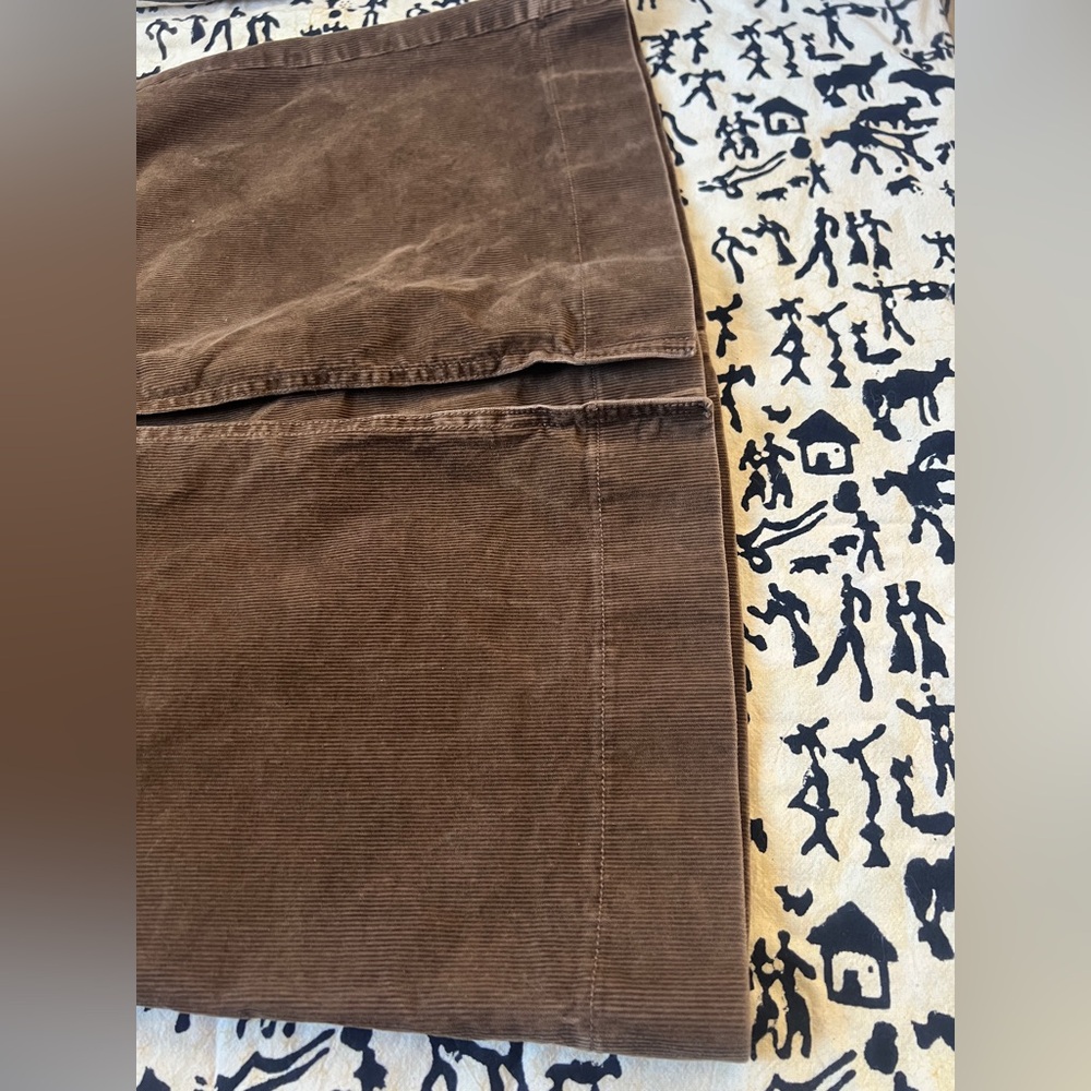 Ann Taylor Loft Brown Cotton/Spandex Corduroy Skirt - Size 2 - Picture 7 of 15